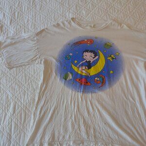 1996 BETTY BOOP SPACE GIRL T-SHIRT